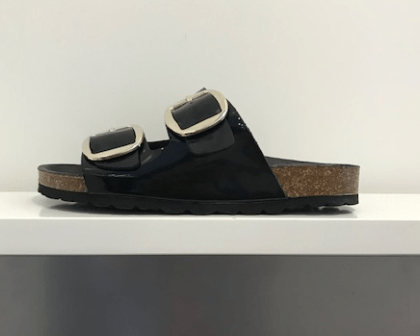 Amanda Sort Lak - Sandaler Fra Copenhagen Shoes