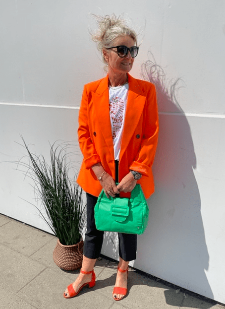 falme Plateau bekymre Orange Blazer - Co"couture Orange New Flash Blazer - Sebtohouse
