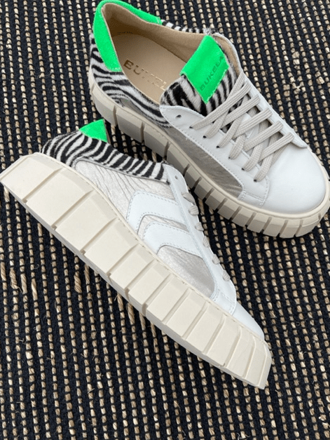Billy ged Lavet af Diktatur Bukela Nelly Sneaks - Zebra Multi Print Sneakers - Bukela Sneaks