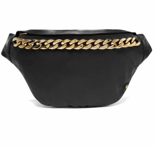 Depeche Sort Bumbag Med Guld Kaede Style 15292