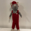 En Gry Sif 30 Cm Grey Boy Mouse Red Pants