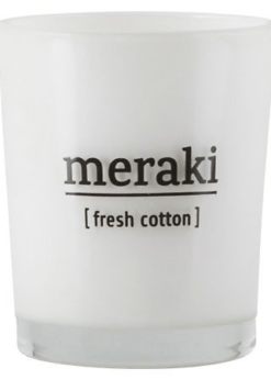 Meraki Fresh Cotton Duftlys Lille