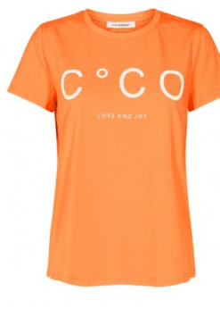 Co couture Orange Signature T Shirt