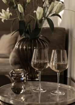 Specktrum Vin Glas Paa Marmor Bakke