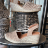 Duffy Taupe Farvet Espadrilles
