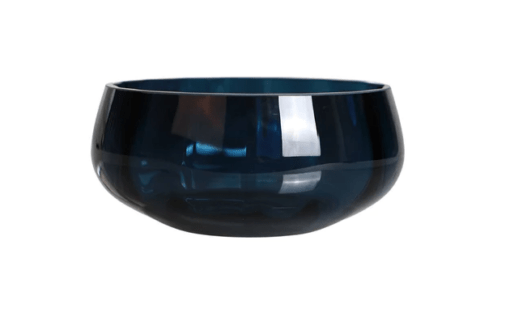 Specktrum Blå Glas Skål Medium