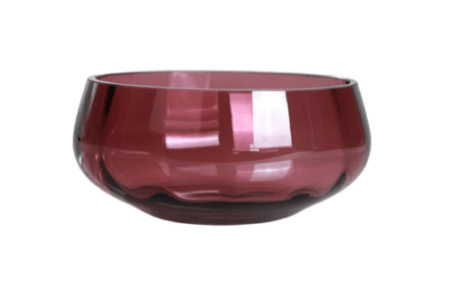 Specktrum Glas Skål Medium Farve Plum