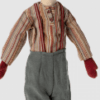 Maileg Size 3 Pixy Boy Rød Stribet Skjorte