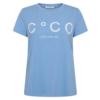 Co couture Signiature T Shirt Sky Blue