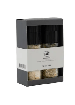 Nicolas Vahe Gaveæske Med Chilli Salt Og Wild Garlic Salt