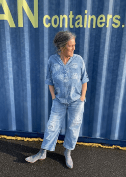 Sorbet Bluse Og Cabana Living Fina Jeans