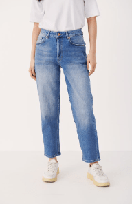 Part Two Jeans Style Hela Med Kort Benlængde