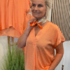 Inwear Rinda Bluse Orange Og Three M Tørklæde