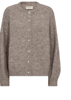 Freequent Louisa Cardigan Taupe