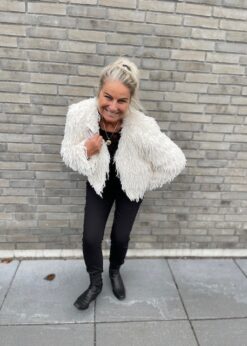 Co Couture Feather Faux Fur Og Pieszak Melanie Buks