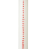 Kunstindustrien Kalenderlys Hvidt Med Røde Tal 5X30 Cm