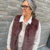 Marta Arlette Brun Vest