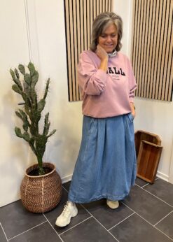 Ball Rosa Sweat Og Denim Nederdel Fra Co Couture