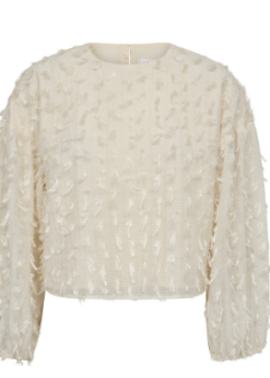 Co Couture Fozzy Bluse Off White