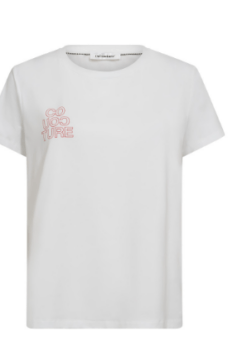 Co Couture Siara Outline Tee Hvid