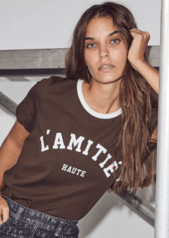 Brun T Shirt Fra Haute Lamitie