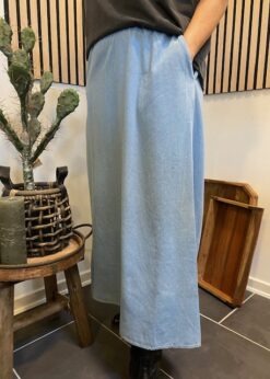 Lys Denim Skirt Fra CC Heart