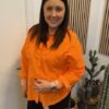 Marta Orange Coline Skjorte