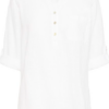 Sorbet Hvid Alexa Solid Bluse