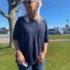 Freequent Blå Lyla T Shirt