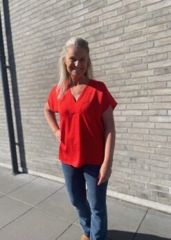Rød Rinda Bluse Fra Inwear