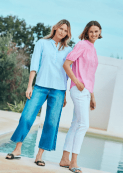 Stribet Rolly Bluse Fra Freequent