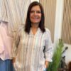 Addie Bluse I Multi Striber Fra Costa Mani