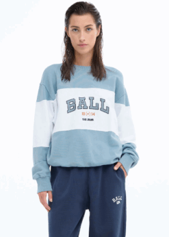 Ball Sweat Style Montana Lyseblå Hvid