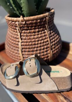 BioNatura Sandfarvet Sandal A21 Thesih