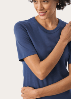 Blå Ratana T Shirt Fra Part Two