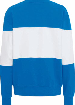 Blå Stribet Montana Ball Sweat Olympia Blue