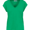 CC Heart T Shirt Med V Udskæring Emerald Grøn