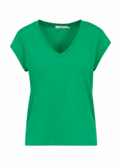 CC Heart T Shirt Med V Udskæring Emerald Grøn