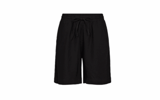Freequent Sort Hør Shorts