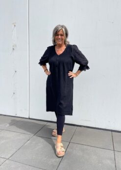 Freequent Style Laluna Kjole I Sort