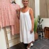 Hvid Marta Strop Kjole Og Hvide Billi Bi Sneakers