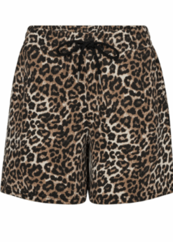 Kassy Shorts I Leoprint Fra Freequent