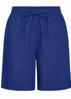 Kobolt Blå Lava Shorts Fra Freequent