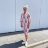 Marta Kjole Style Benita I Lyserødt Print