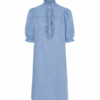 Marta Melissa Kjole I Lys Denim