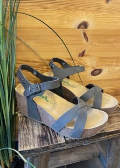 Mørkebrun BioNatura Sandal Fregene