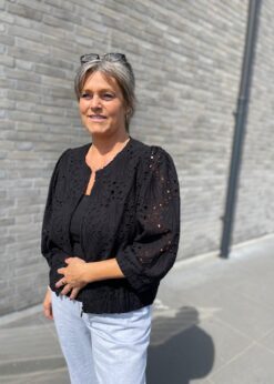 Naya Anglaise Jakke I Sort Fra Co Couture