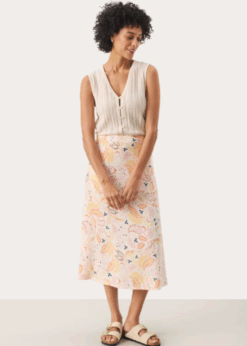 Part Two Nederdel I Paisley Print