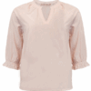 Pink White Stribet Addie Bluse Fra Costa Mani