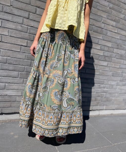 Princess Nederdel I Kaki Print Fra Marta